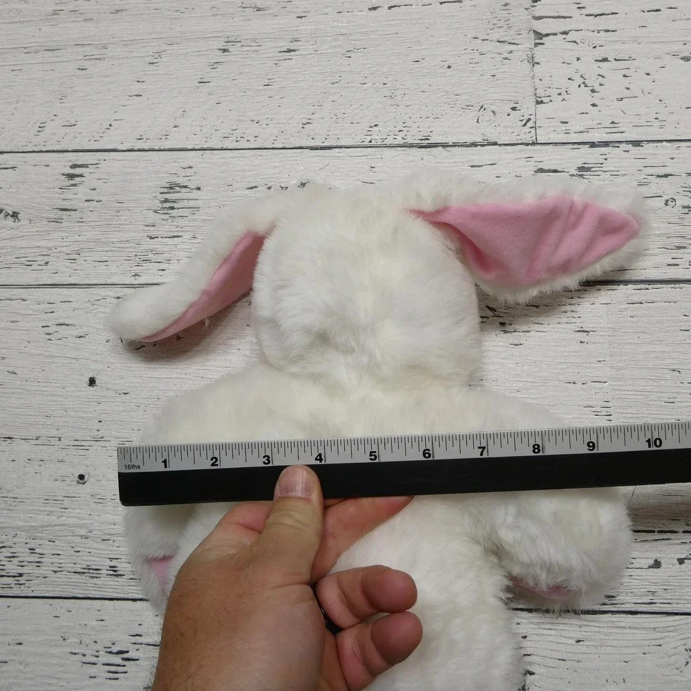 Vintage UNIMAX Toys 15in Baby Doll White Bunny Costume Soft Body Plush‎ Easter